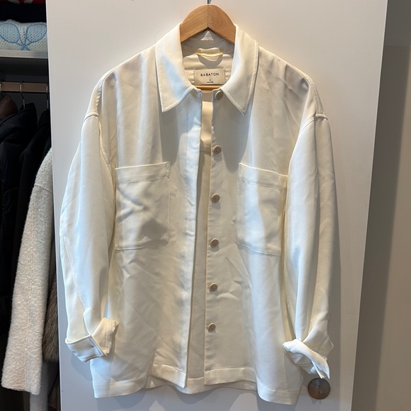 White Button-Up Shirt by Babaton - Picture 1 of 1